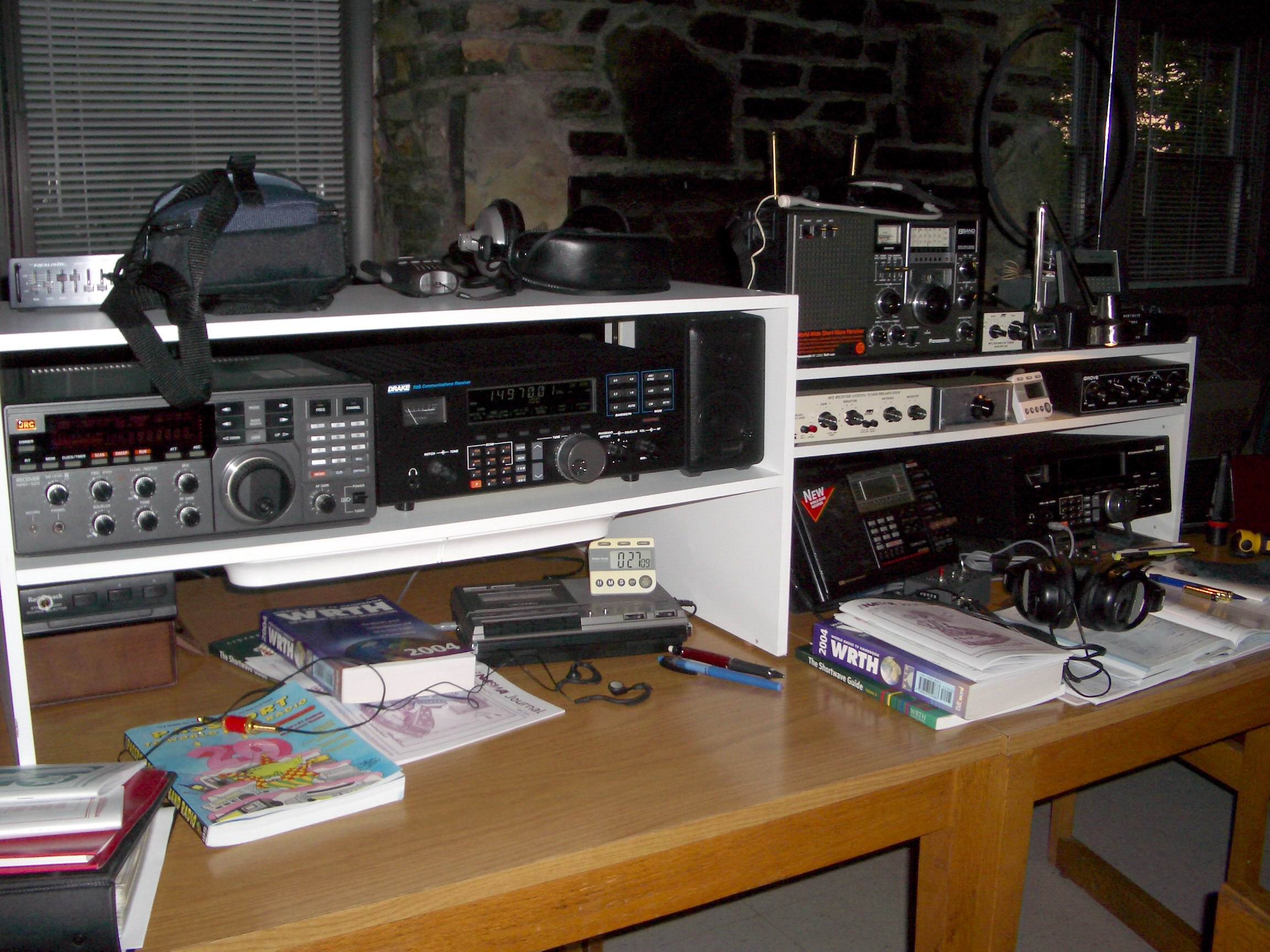 Two DX stations primed and ready to go